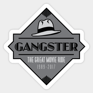 Great Movie Ride Gangster Sticker